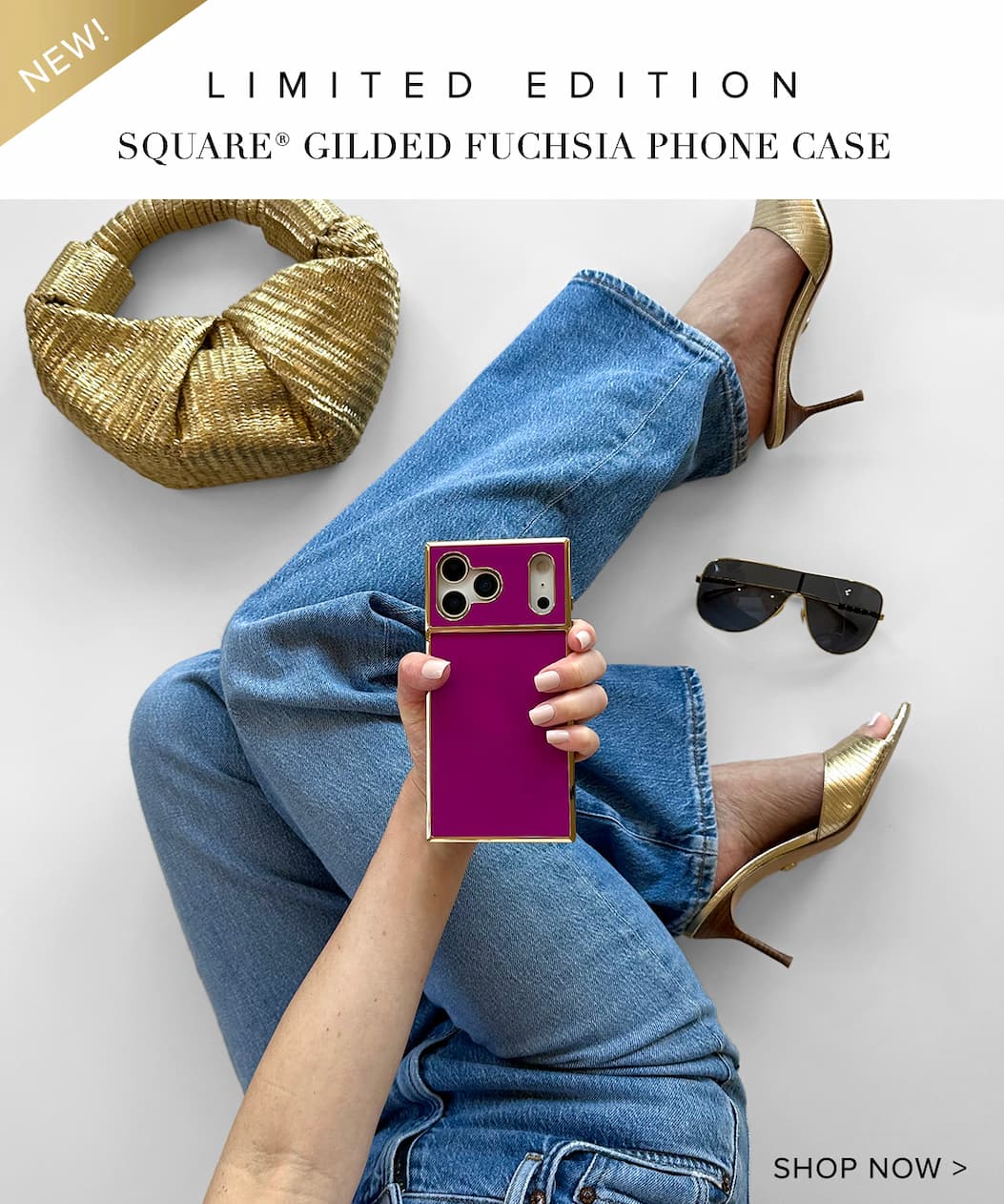 gilded fuchsia