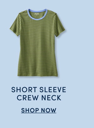 Short Sleeve Crew Neck