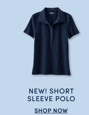 New! Short Sleeve Polo