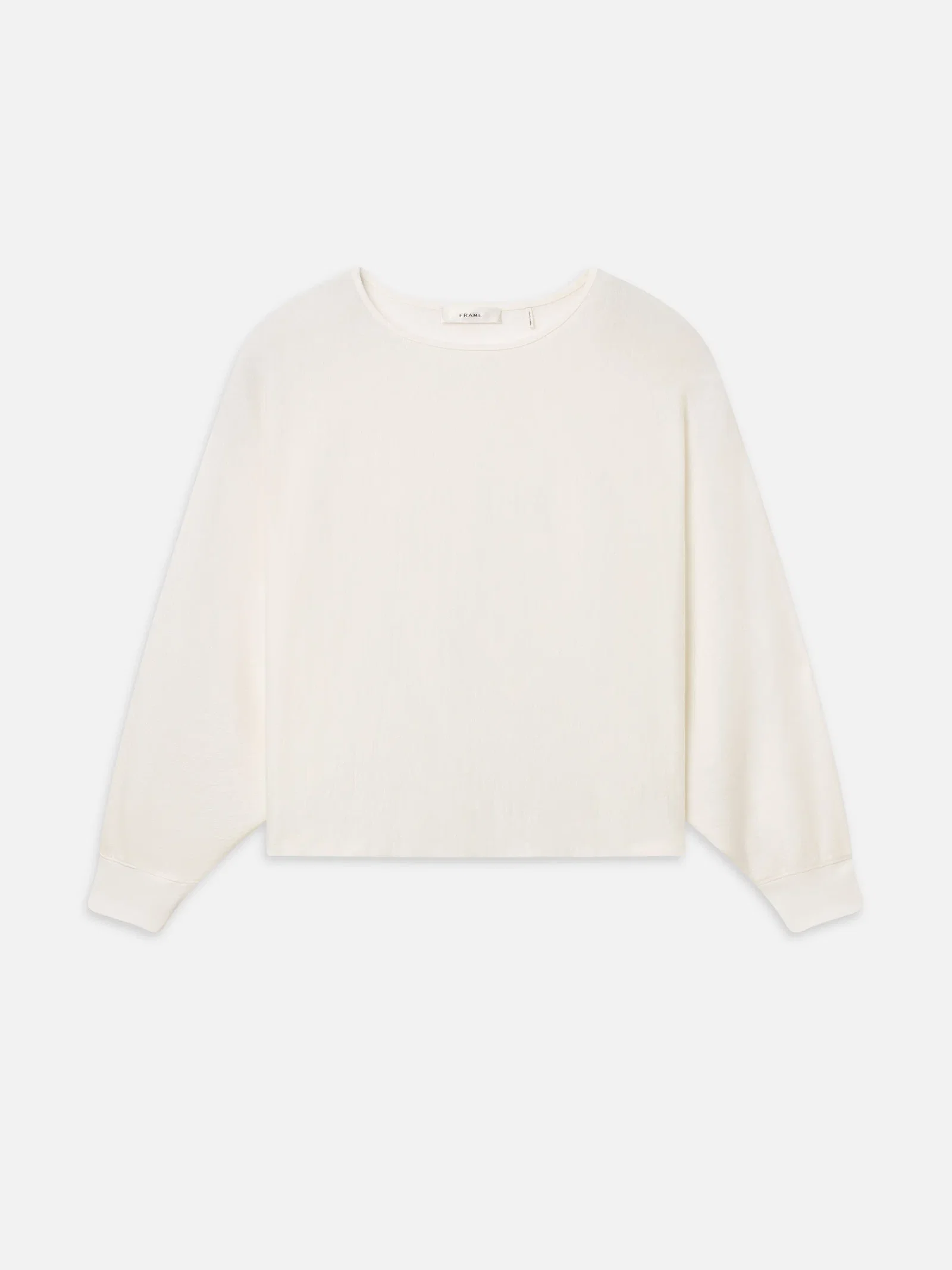 THE SLOUCH TOP IN CREAM