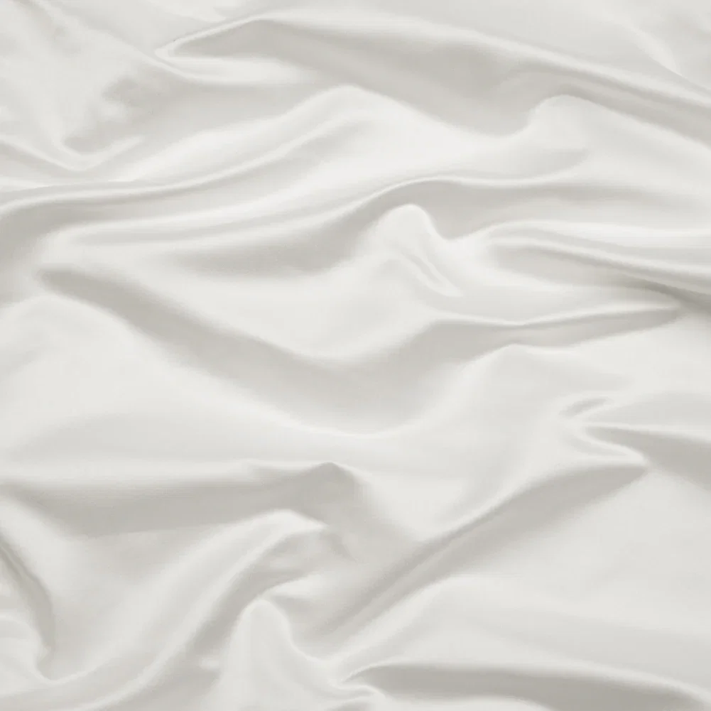 Image of Silk Duchesse Satin - Whisper White - Premium Collection