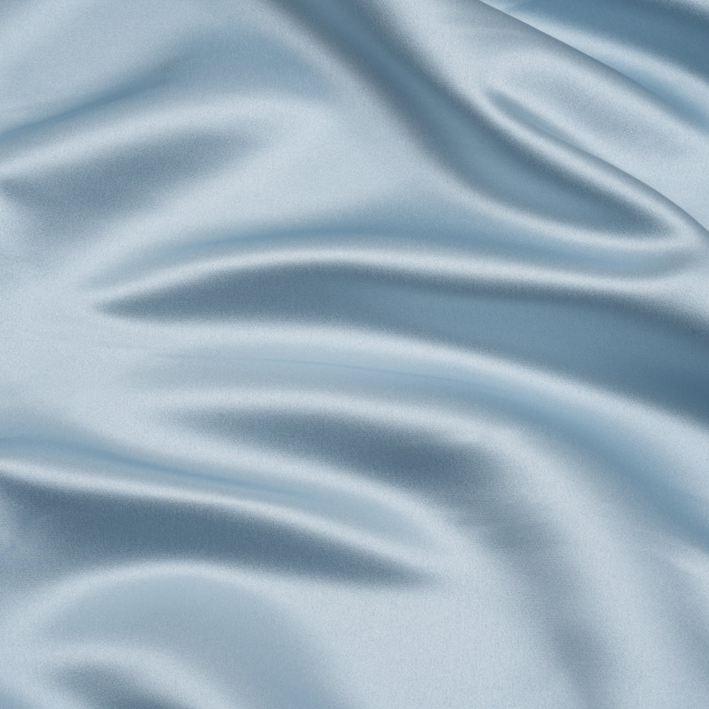 Image of Premium Polyester Satin - Baby Blue - Gavia Collection by Mood