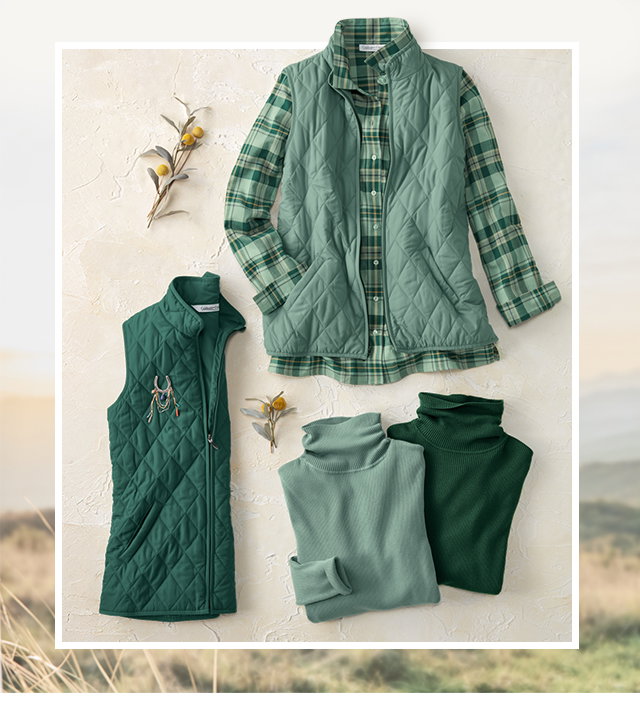 Vest for All Seasons collage