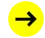Icon gelb mit schwarzem Pfeil