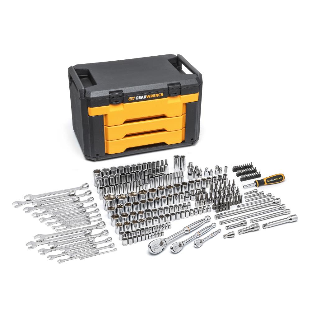GEARWRENCH 6 Point Mechanics Tool Set