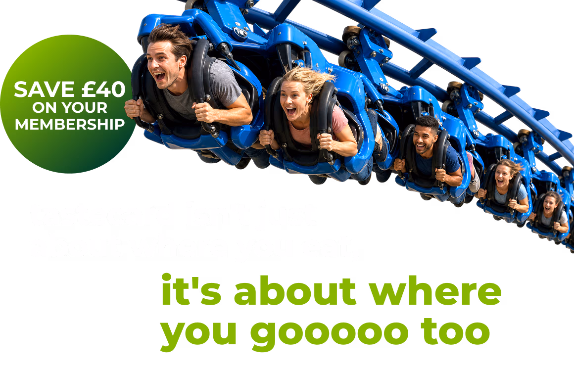 Save £40 on your tastecard membership.