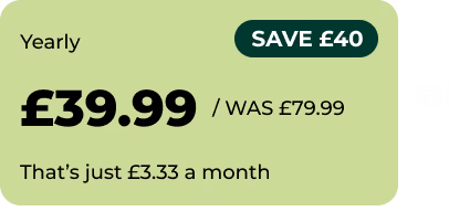 Save £40 on a yearly tastecard membership for just £39.99