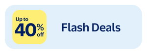 Up to 40% off - Flash Deals