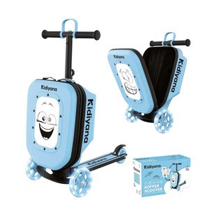 Kinderroller mit Koffer 