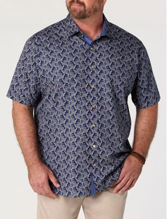 Tonal Paisley Sport Shirt