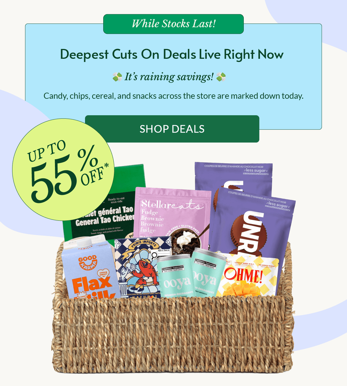 Weekly Deals up to 55% Off