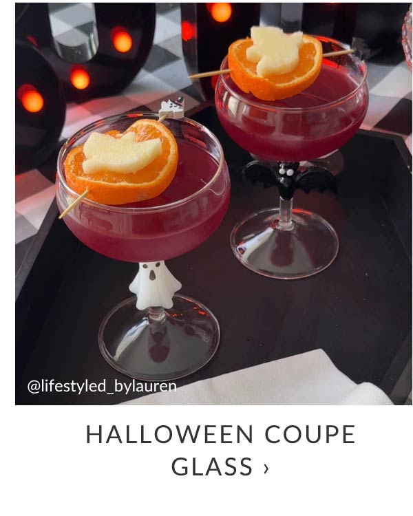 Halloween Coupe Glass