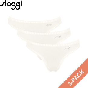 3 Stuks Verpakking Sloggi GO Crush String
