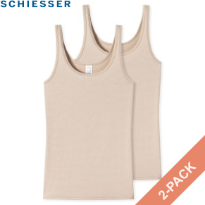 2 Stuks Verpakking Schiesser Modal Essentials Tank Tops