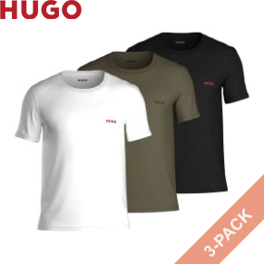 3 Stuks Verpakking HUGO Triplet T-Shirt