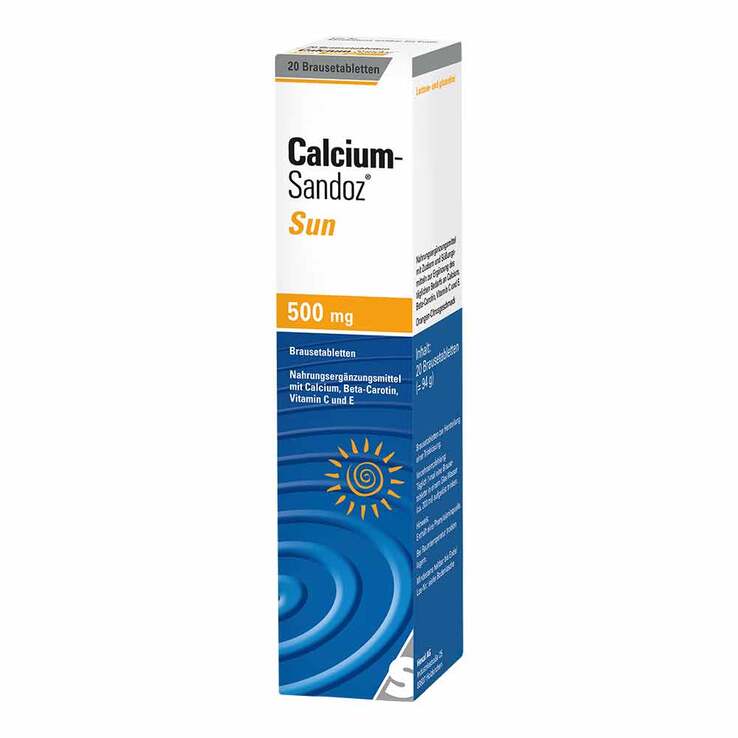Calcium Sandoz Sun Brausetabletten⁶ ⁹