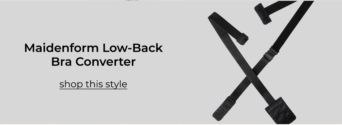Maidenform Low-Back Bra Converter