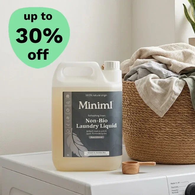 Up to 30% off laundry refills