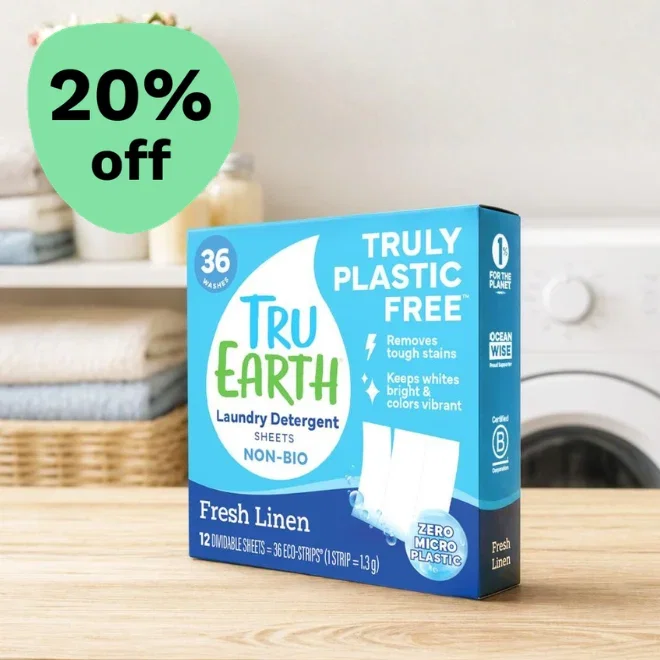 20% off Tru Earth