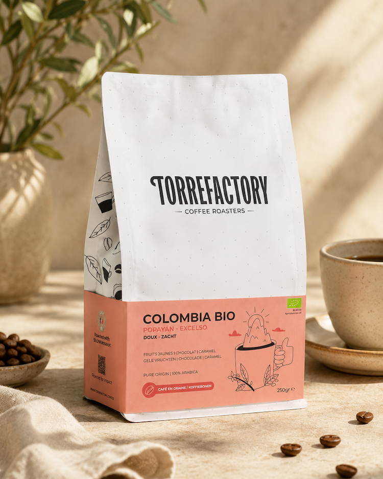 Torrefactory Colombia Bio koffiebonen