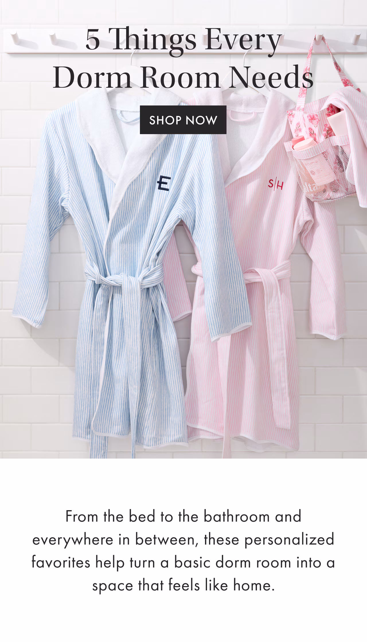 5 Things Every Dorm Room Needs - Shop Now