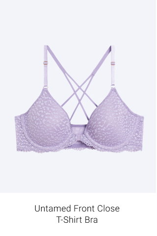 Untamed Front Close T-Shirt Bra