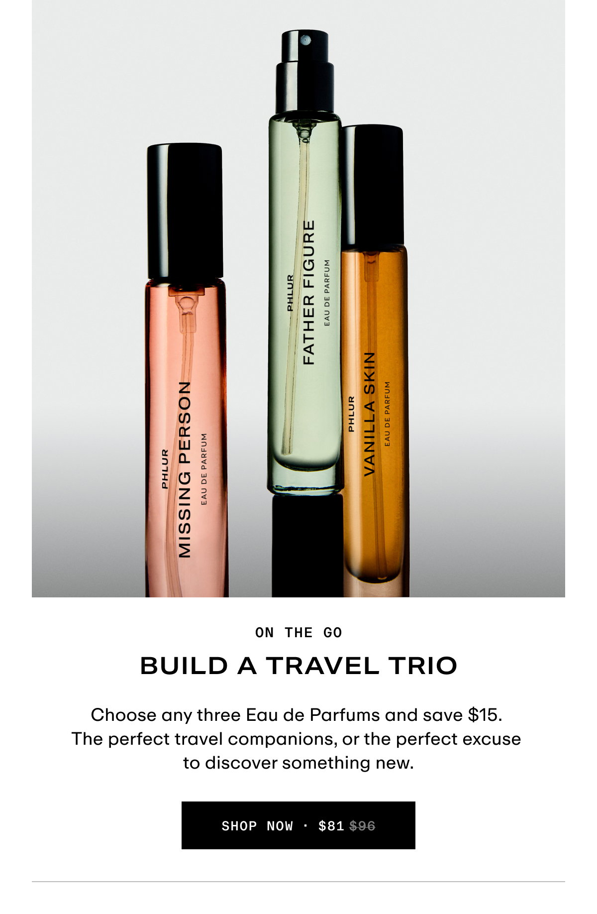 Hero - Custom Travel Trio