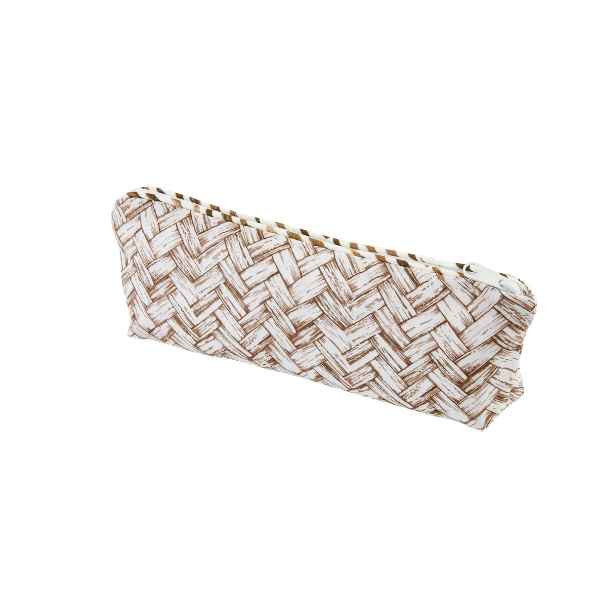 Image of Brush Bag Chocolate Basketweave