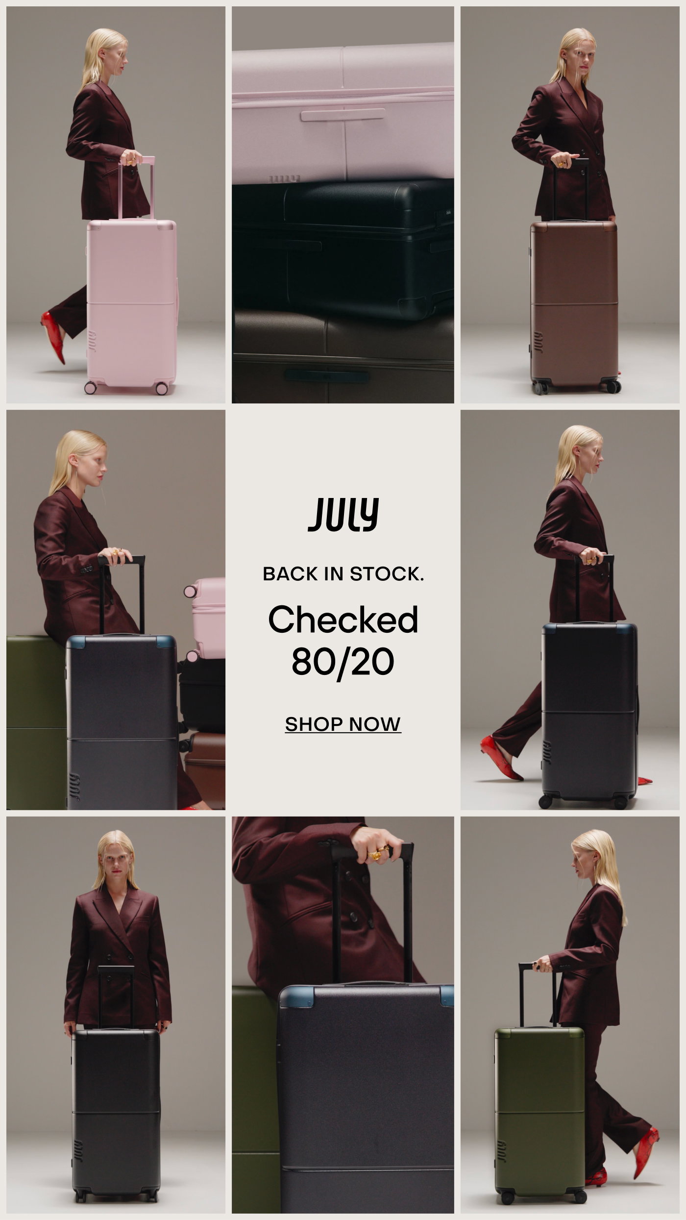 Checked 80/20 is back in stock. 