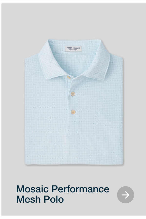 Mosaic Performance Mesh Polo