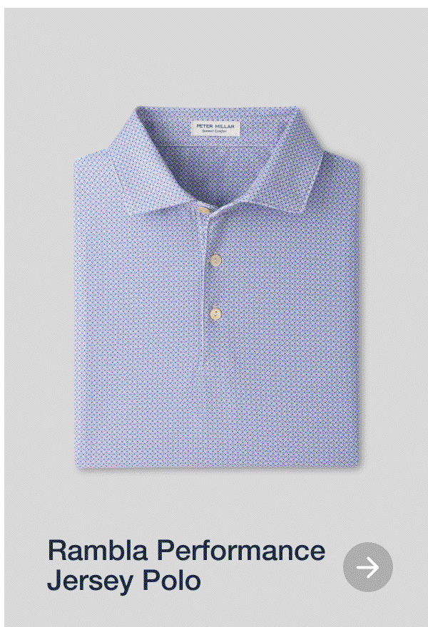 Herringbone Performance Jersey Polo