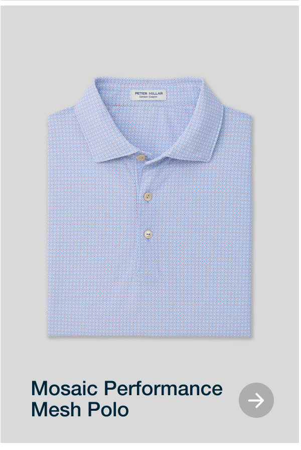 Mosaic Performance Mesh Polo