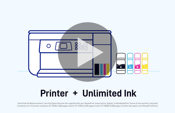 Printer + Unlimited Ink Image