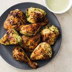 Green Goddess Roast Chicken