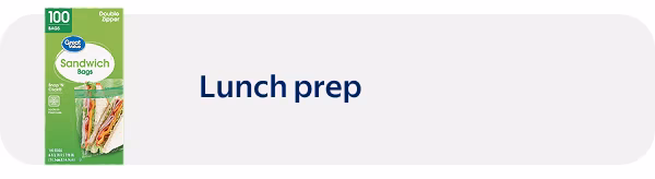Lunch prep