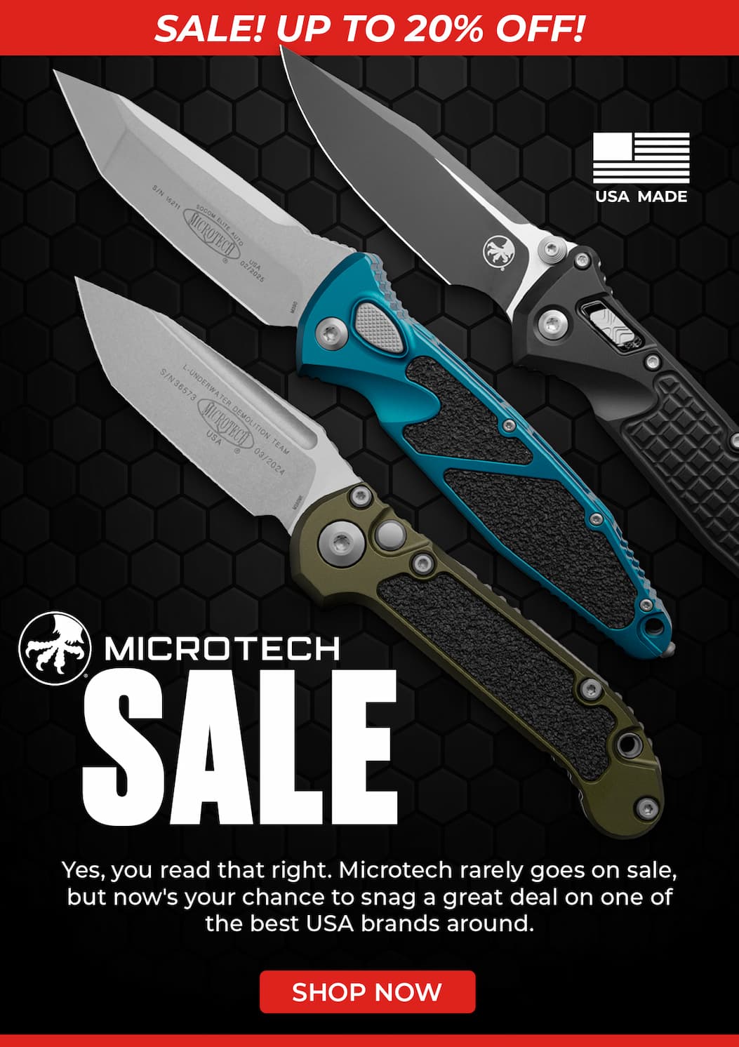 Microtech Sale