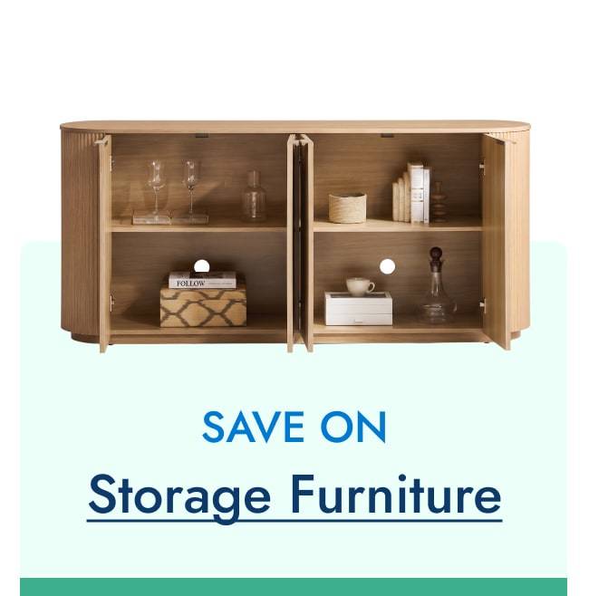 Save on Storage Furniture
