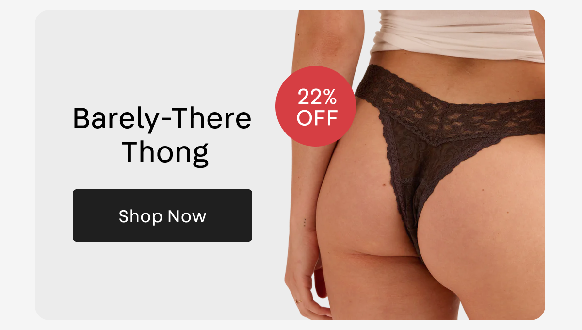 Barely-There Thong