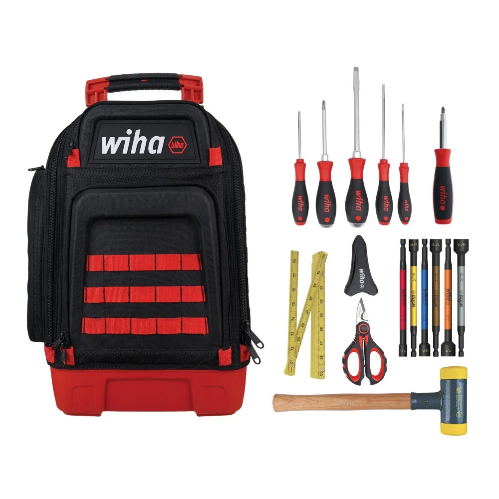 Wiha Industrial MRO Tool Kit in Heavy Duty Backpack