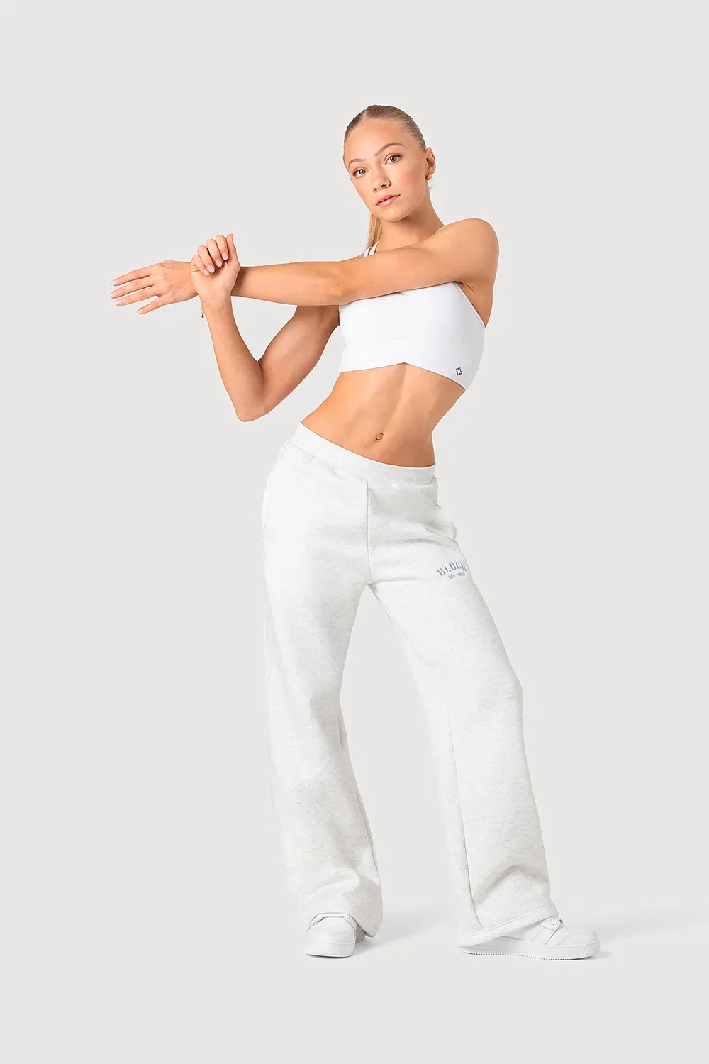 Image of Girls Wide Leg Sweatpants