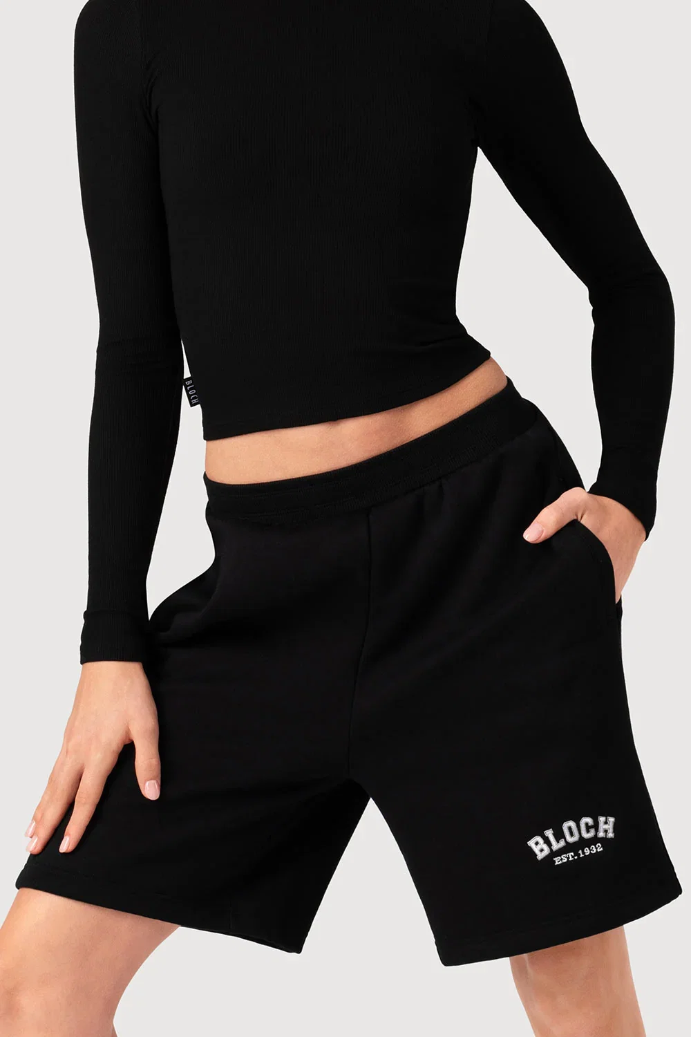 Image of Girls Longline Sweat Short