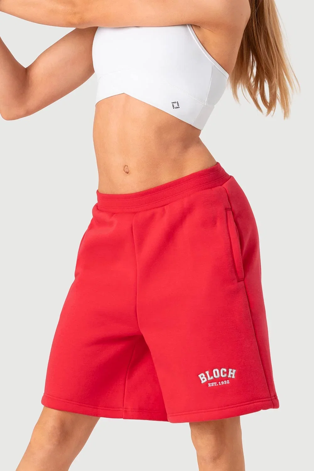 Image of Girls Longline Sweat Short