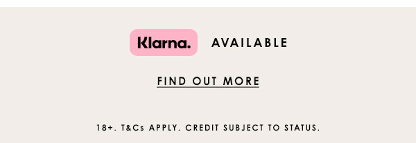 Klarna Available 