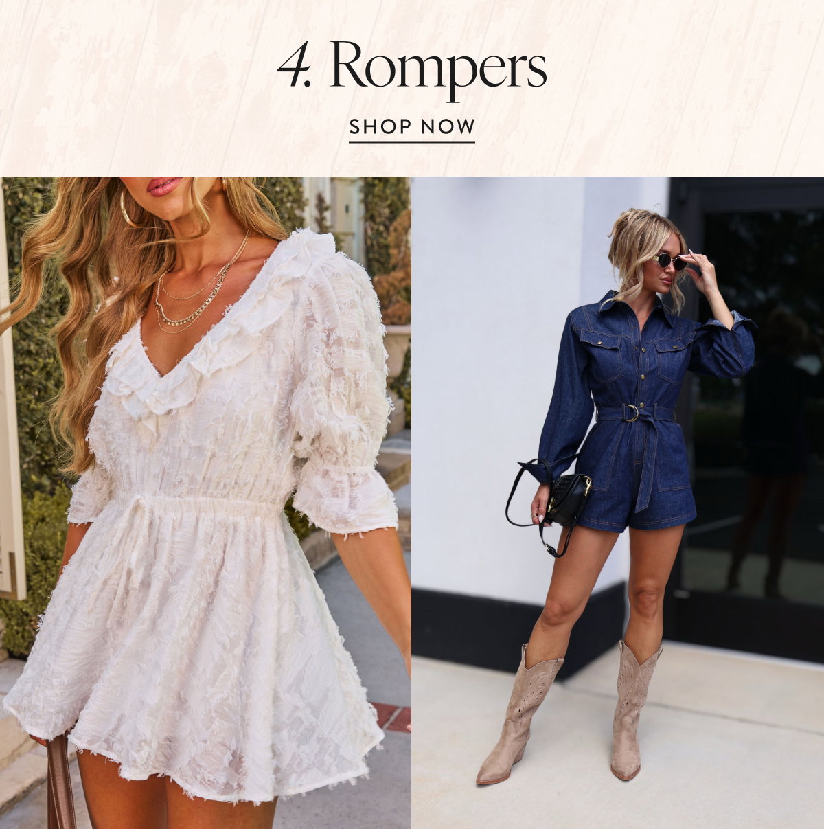 Shop Rompers