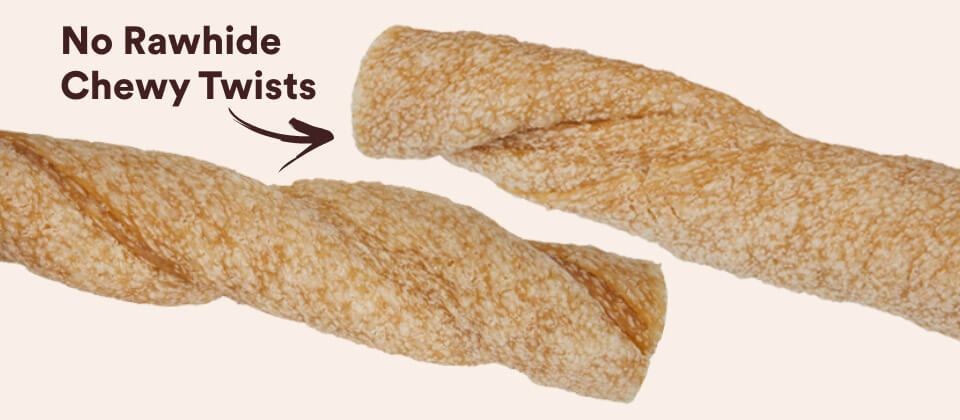 No Rawhide Chewy Twists