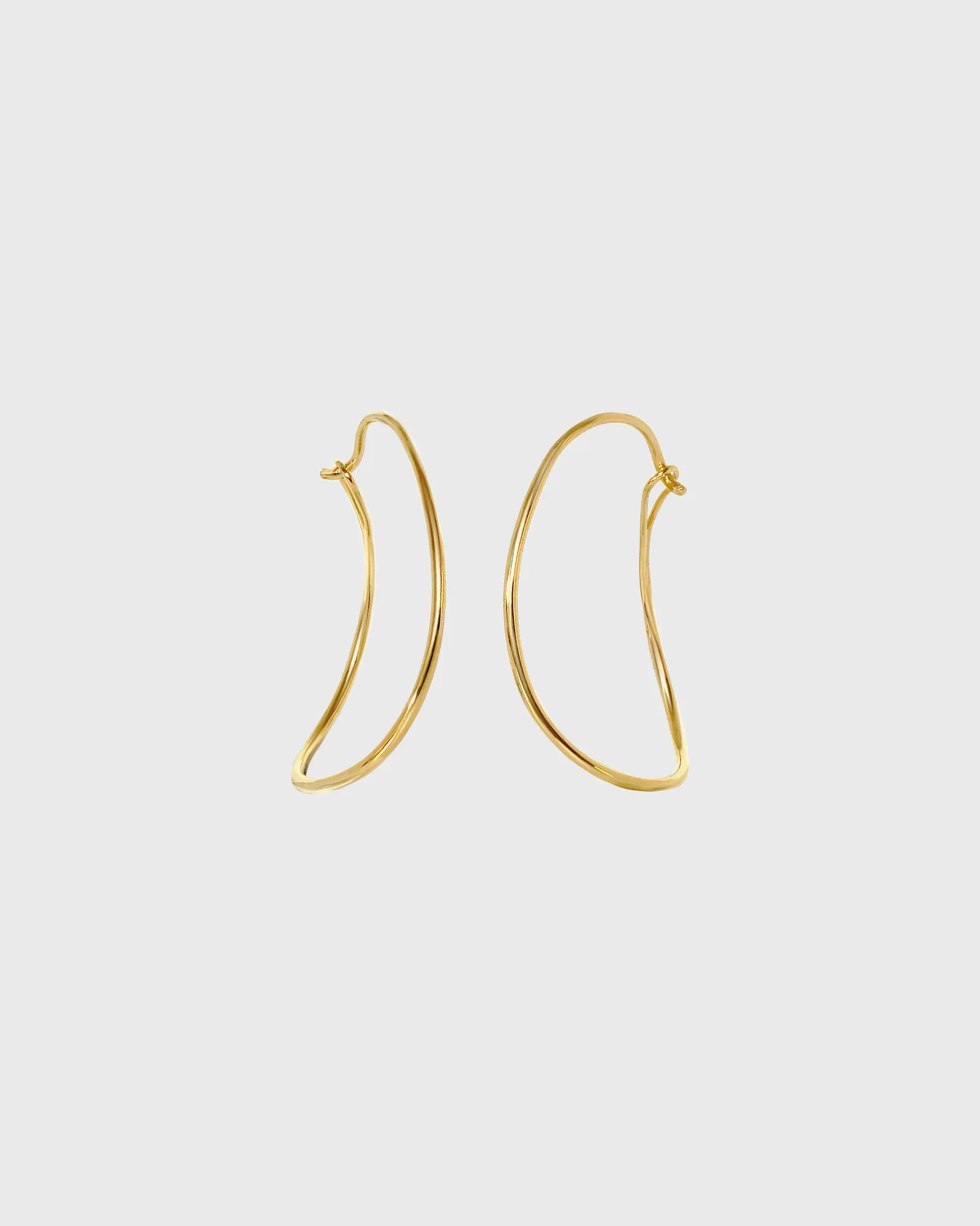Image of Profile Earrings | Gold Plated