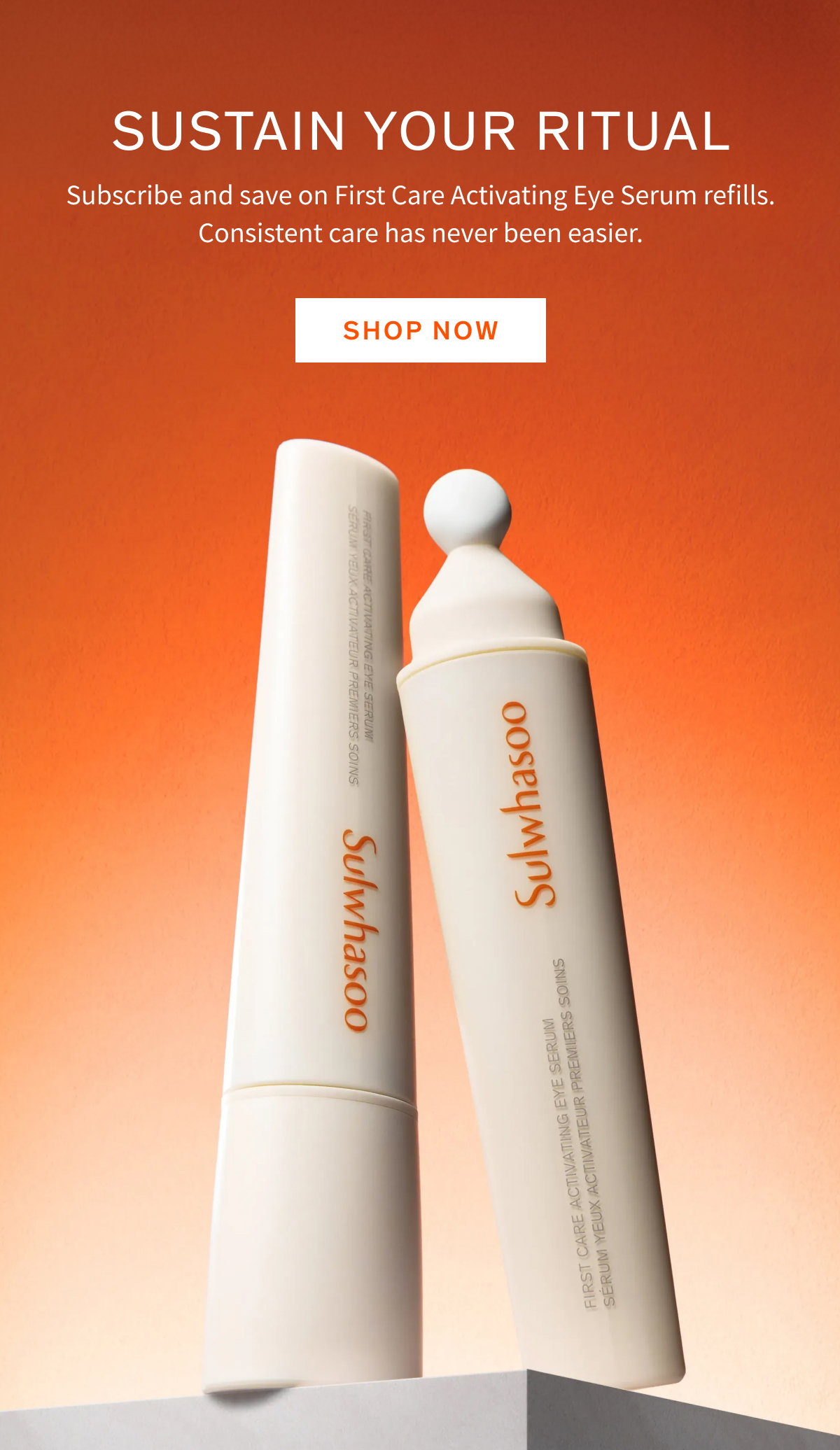 Subscribe and Save on First Care Activating Eye Serum Refills