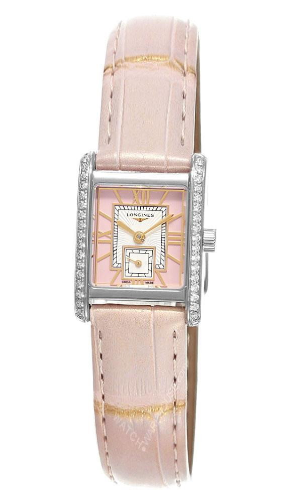 Mini DolceVita Quartz Pink Dial Diamond Women's Watch .