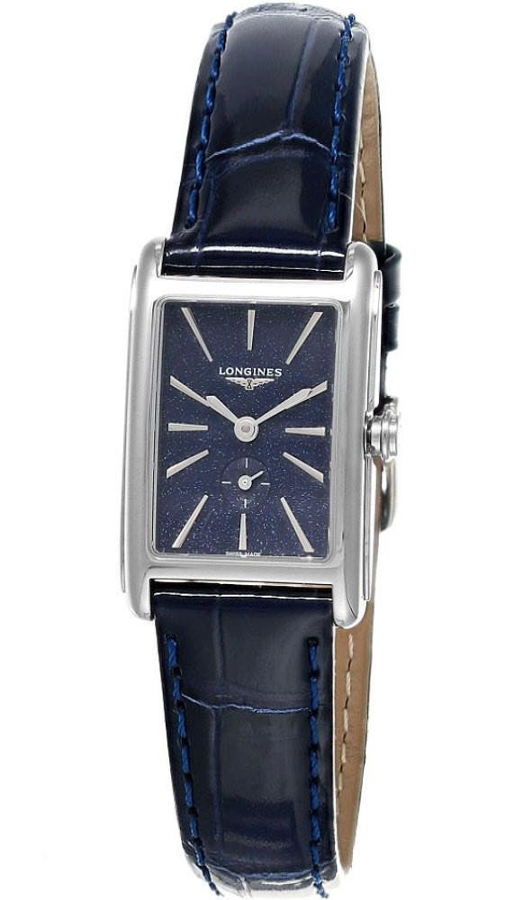 DolceVita Quartz 23MM Blue Dial Leather Women's Watch .