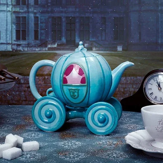 Disney Cinderella Carriage Ceramic Premium Teapot